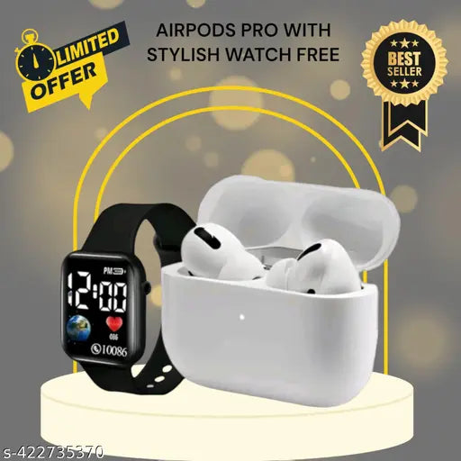 Smart Watch & Airpods Combo (Set of 1)