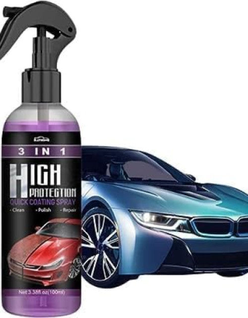 3 In 1 High Multipurpose Liquid Car & Bike Polish (Pack of 2)