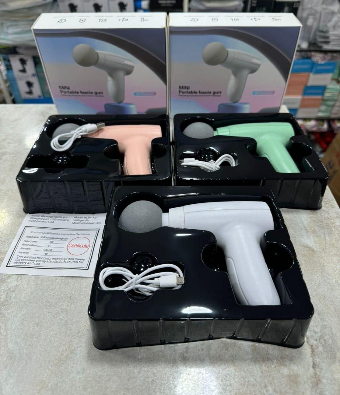 Portable Gun Shaped Muscle Massager