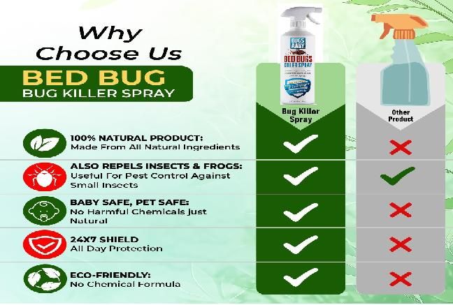 Bedbug killer spray Non-Toxic Pack of 1 (200 ml )