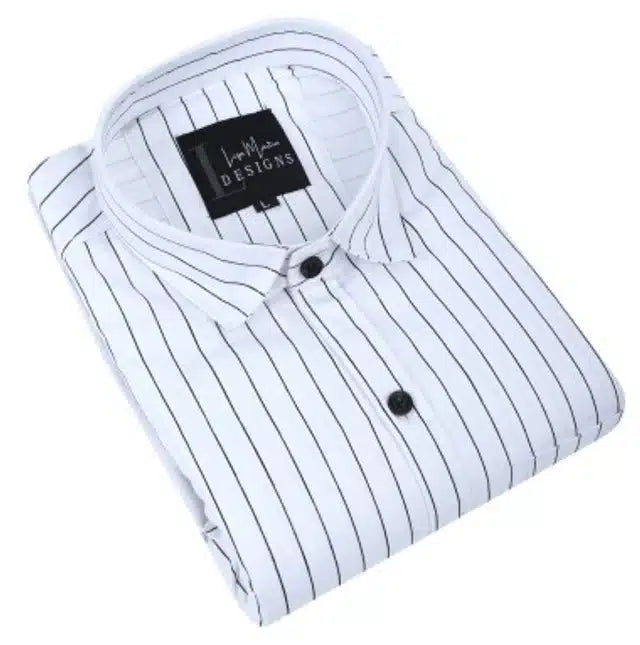 Full Sleeves Shirt for Men (White)