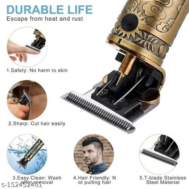 Electric Trimmer for Men (Golden)