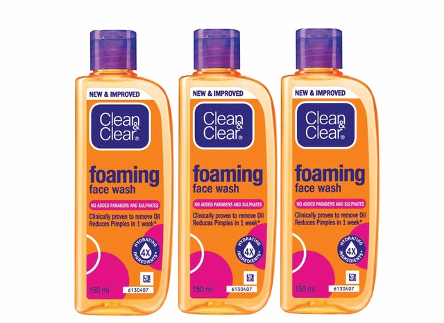 Clean & Clear Foaming Face Wash (150 ml)