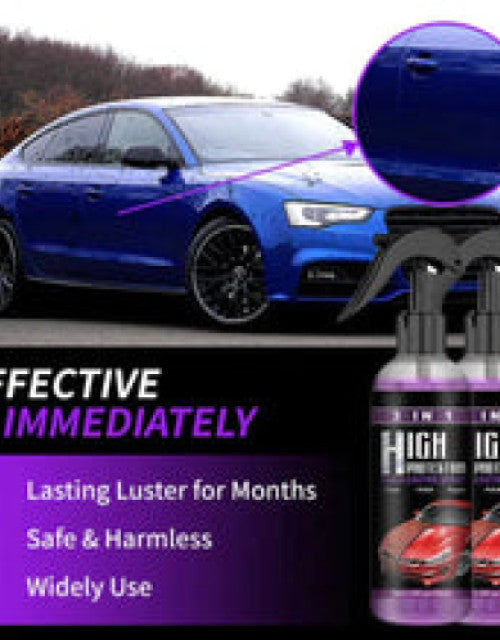 Polishes and Shine Car 3 in 1 High Protection Quick Car Coating Spray